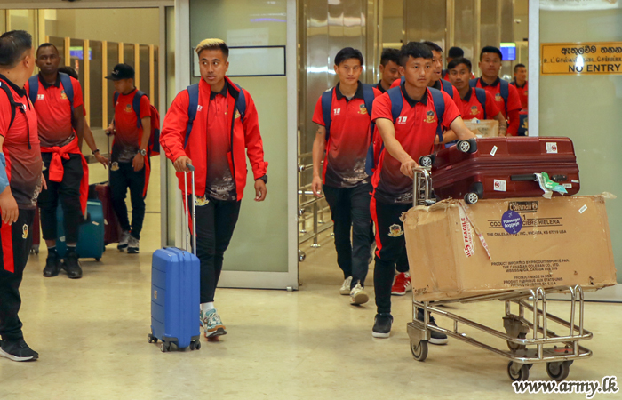 Bhutan’s Football Players Arrive to Challenge Defenders FC