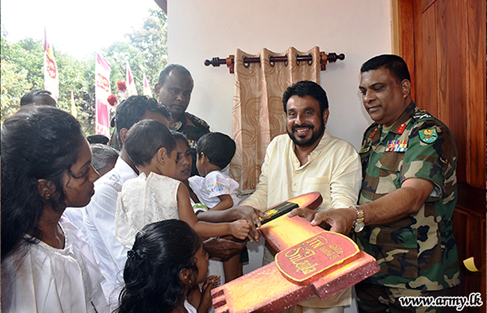 சுயாதீன தொலைக்காட்சி மற்றும் படையினரது ஒத்துழைப்புடன் வீடுகள் நிர்மானிப்பு