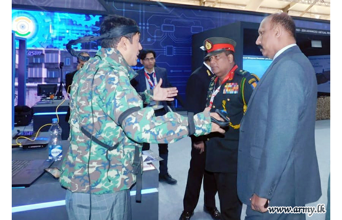 Defence Research Wing at 'DEFEXPO-2020' Attracts Sri Lankan Delegates’ Focus