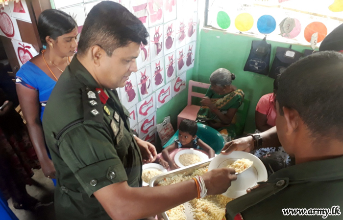 Nursery Kids Treated to Lunch