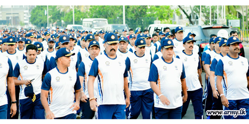 Secy Defence, CDS & Service Commanders Join ‘CISM Day Run’ in Colombo