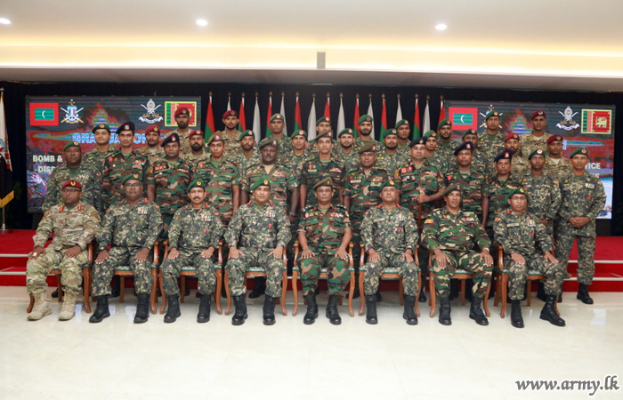Army Engineers Train Maldivian Forces on IEDD (Instructor) & EOD Advanced Courses