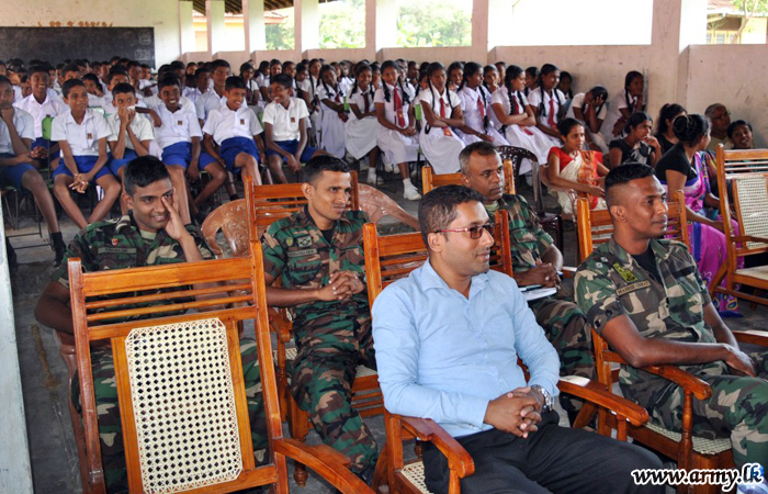 Drug Prevention Lecture Delivered to Lahugala Students