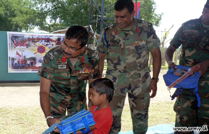 Troops' Initiative Gets Drinking Water Storage for Tikkana Villagers