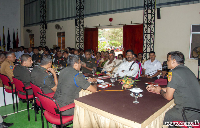 Kilinochchi Civilians Participate in Dialogue with 57 Division KLN