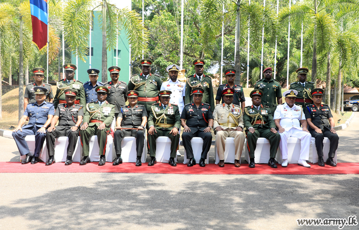 Zambian Army Chief Interacts with DSCSC Undergraduates