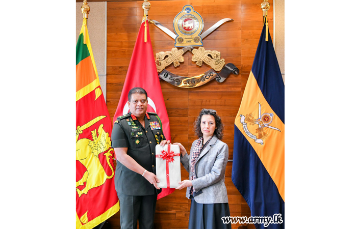 Turkey’s New Ambassador Extends Courtesies to Lt Gen Silva, Acting CDS & Commander   