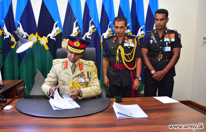 Major General Adeepa Thilakaratne Assumes as New CSO