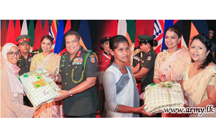 Army Seva Vanitha & Commander’s Fund Jointly Provide Scholarships to Students of War Hero Families  