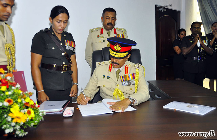 Women’s Corps New Colonel Commandant Takes Office