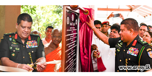 Commander among Distinguished Guests to the Opening of the New Upcountry Meditation Complex   