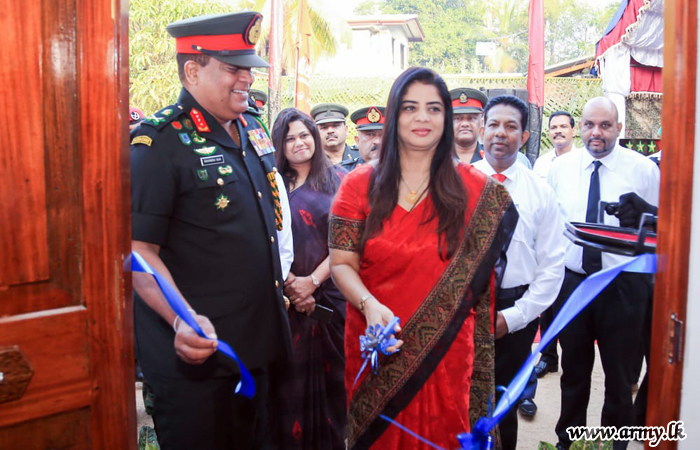 Commando-Built ‘Sirasa’ Sponsored New Home Vested in Needy Family