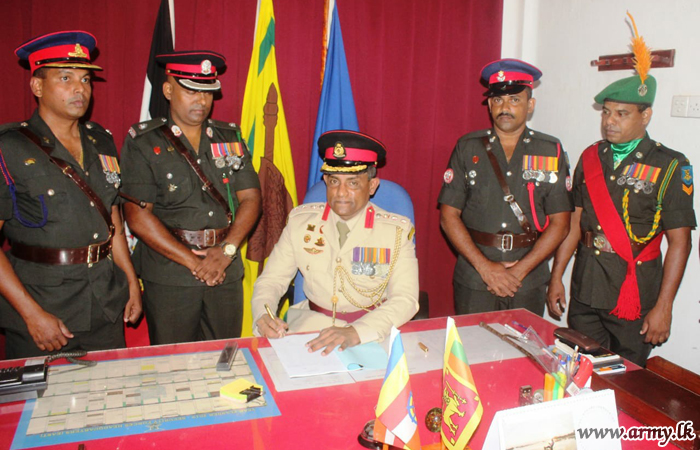 223 Brigade's New Commander Assumes Office