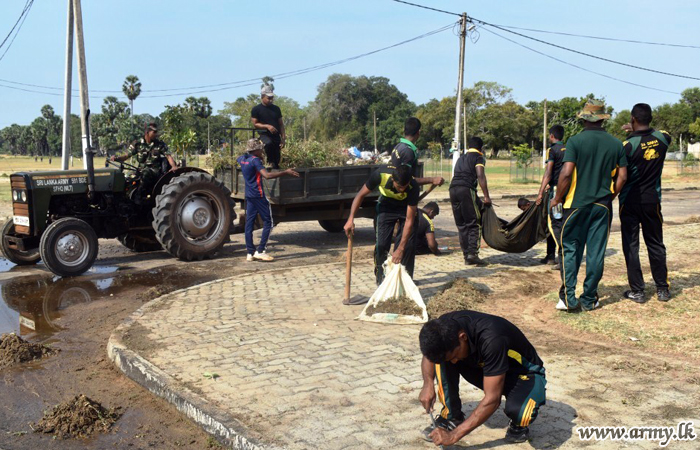 Hundreds Join to Clean up Famous Sacred Wattappalai Amman Kovil Premises   