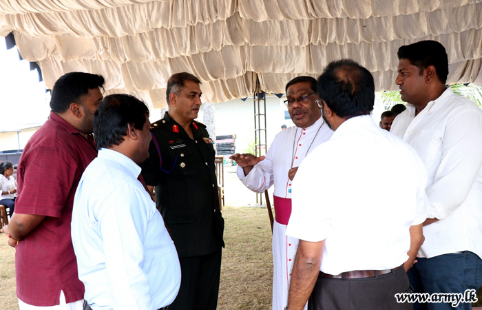 இராணுவத்தினரின் ஒத்துழைப்புடன்  இடம்பெற்ற கச்சத்தீவு விழா