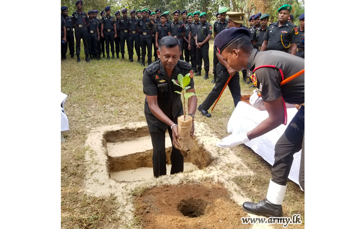 1st Commandant at Puttalam Recruit Training School Takes Office