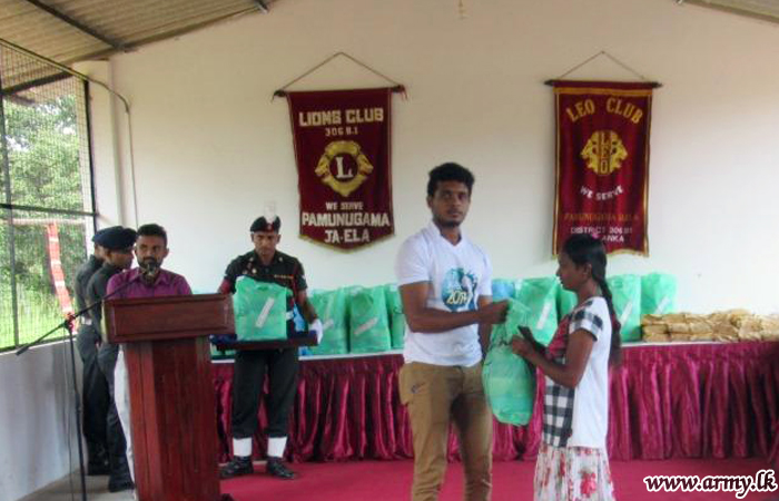621 ஆவது படைத் தலைமையகத்தின்  ஏற்பாட்டில் உதவிகள்