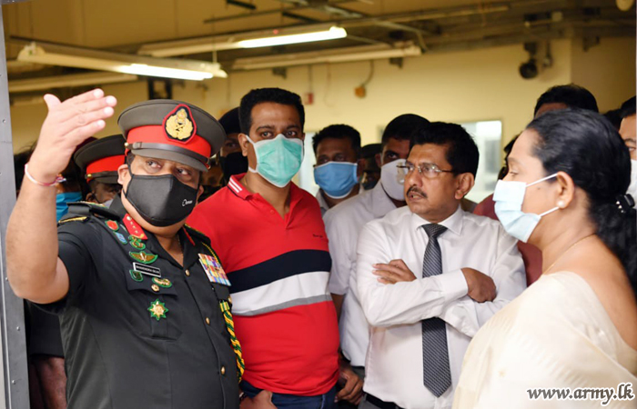 கோவிட்-19 நோயாளர்களின்  தனிமைப்படுத்தலுக்கான 50 படுக்கைகளைக் கொண்ட கட்டிடம் தயார் நிலையில்
