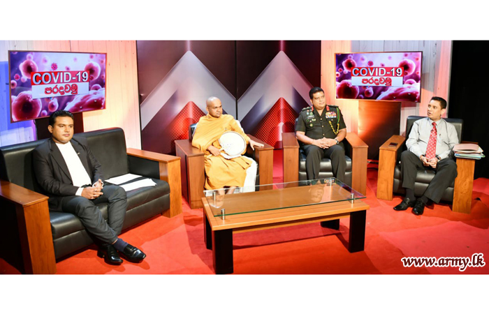 Commander Joins ‘Swarnavahini’ TV Discussion