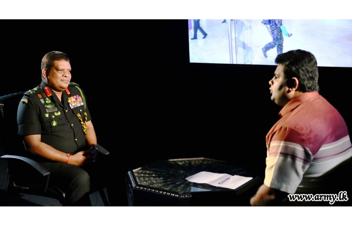 NOCPCO Head, Lt Gen Shavendra Silva Participates in 'Bauddhaya' TV Discussion 