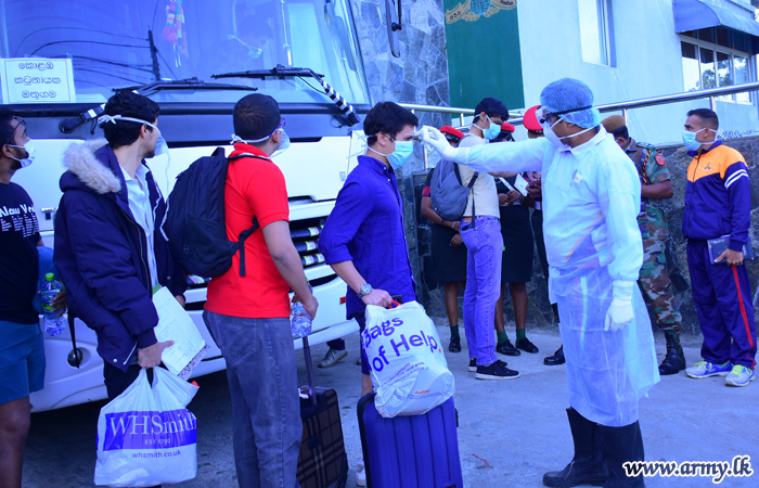 After Quarantine 288 More Returnees Proceed Home