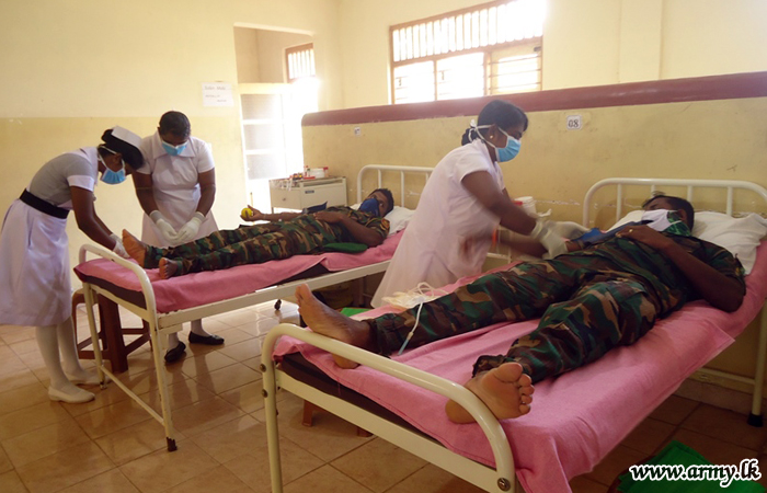 3 GR Troops Replenish Kilinochchi Blood Stocks