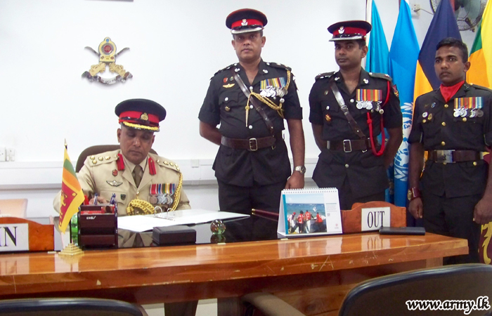 New IPSOTSL Commandant Assumes Office