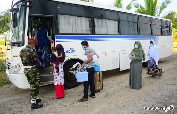 Matara-bound Quarantined Group Leaves QC