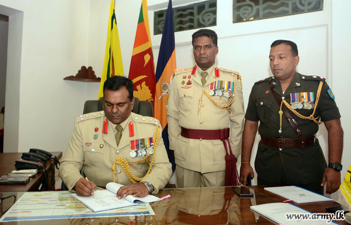 22 ஆவது படைப் பிரிவின் புதிய படைத் தளபதி பதவியேற்பு