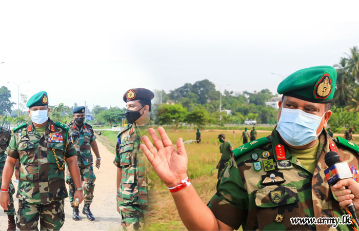 යුද්ධ හමුදා සාමාජිකයන් ජයවර්ධනපුර නවතමයෙන් අස්වැද්දු වෙල්යායේ වී අස්වනු නෙලයි 