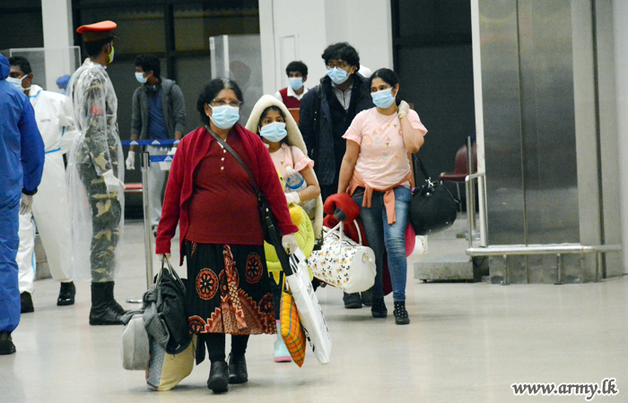 208 Returnees from London Taken to Quarantine Centres
