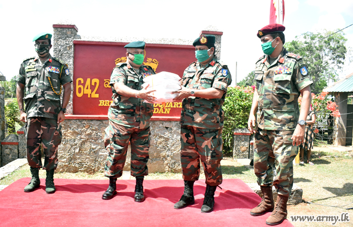 30 PPE Overalls Received by 643 Brigade Commander Given to Mullaittivu Troops
