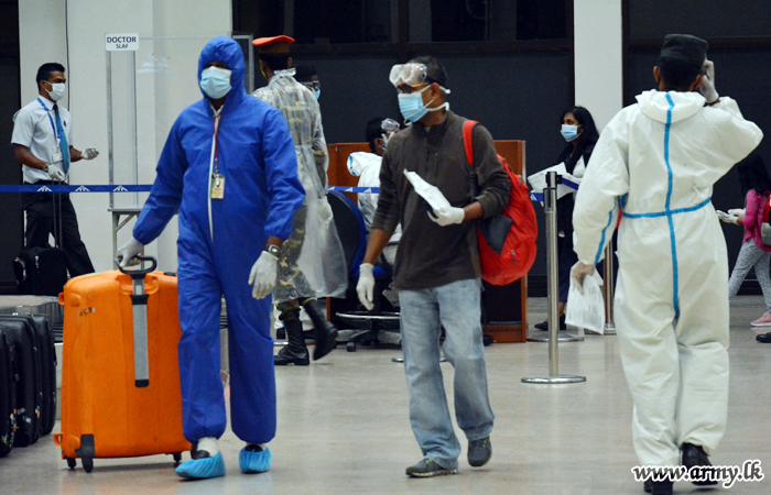206 More Returnees from London Taken to Quarantine Centres