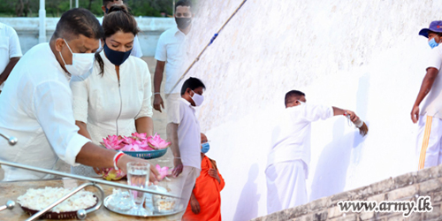 Elaborate Religious Observances at Anuradapura Pray for Eradication of the Deadly Virus