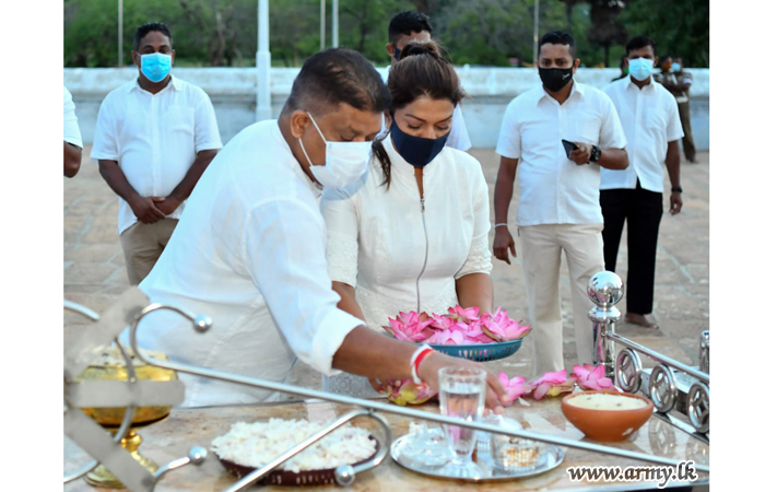 கொடிய கொரோனா வைரஸை  ஒழிக்கும் நிமித்தம்  அனுராதபுரத்தில் பிரார்த்தனை நிகழ்வுகள்