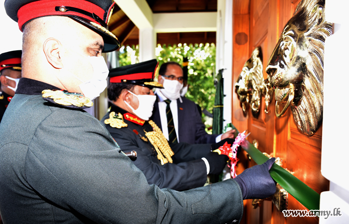 SLSR Inaugurates Truncheon House & Two Attractive Holiday Bungalows for SNCOs & Other Ranks
