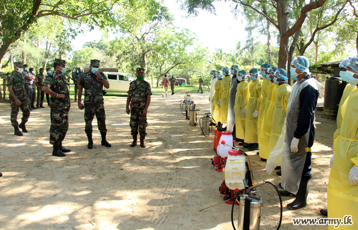 Troops Free Kilinochchi Town from Germs