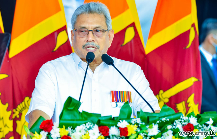 “රණවිරුවන්ට එරෙහිවීමට මා කිසියම් පුද්ගලයෙකුට හෝ සංවිධානයකට ඉඩ නොදෙන බව” අතිගරු ජනාධිපතිතුමන් ජාතික රණවිරු අනුස්මර‍ණ දින සිය ඇමතුමේදී අවධාරණය කරයි