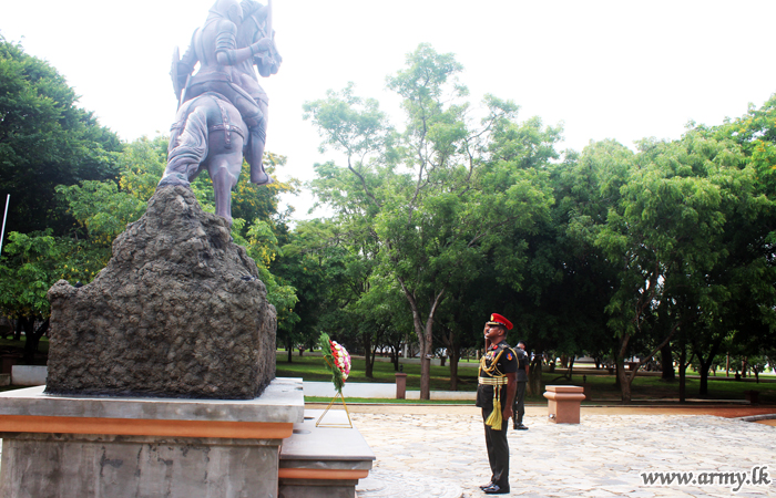 SLAC Colonel Commandant at Anuradhapura Pays Tribute to War Veterans & Fallen War Heroes