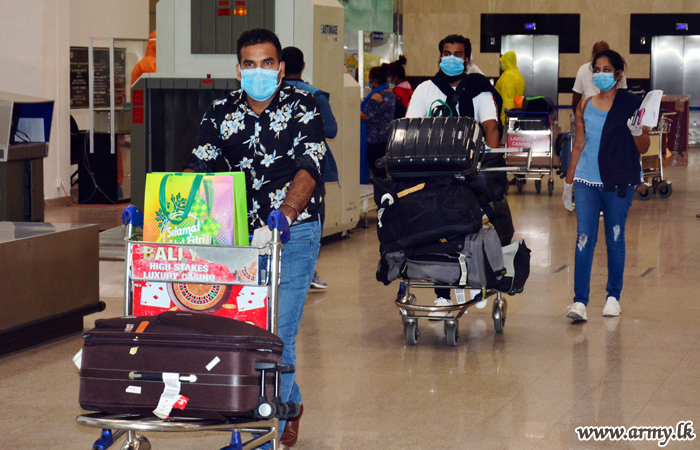 More Sri Lankans Repatriated & More Quarantined Ones Leave for Home