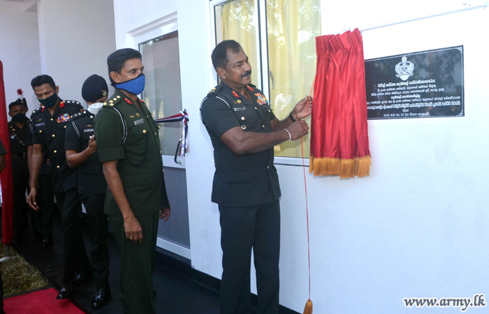 படைகல சிறப்பணி சிவில் ஊழியர்களின் புதிய விடுதி  திறக்கப்பட்டது