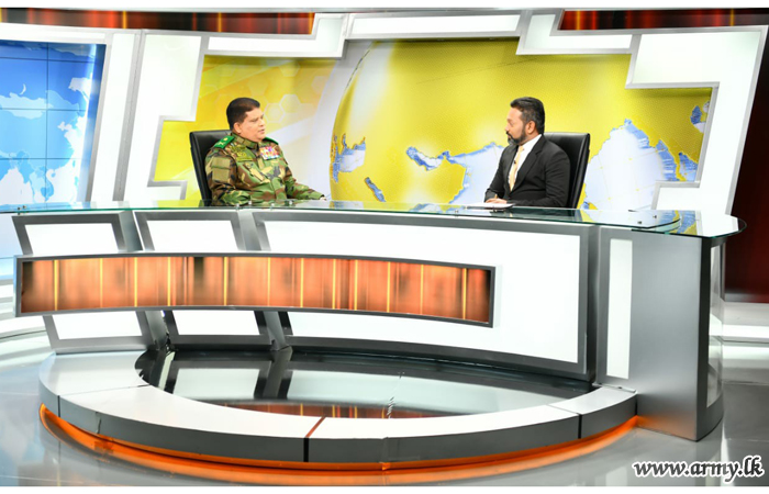 ‘Avoid COVID-19’ of Supreme TV Channel Interviews NOCPCO Head, Lt Gen Shavendra Silva 