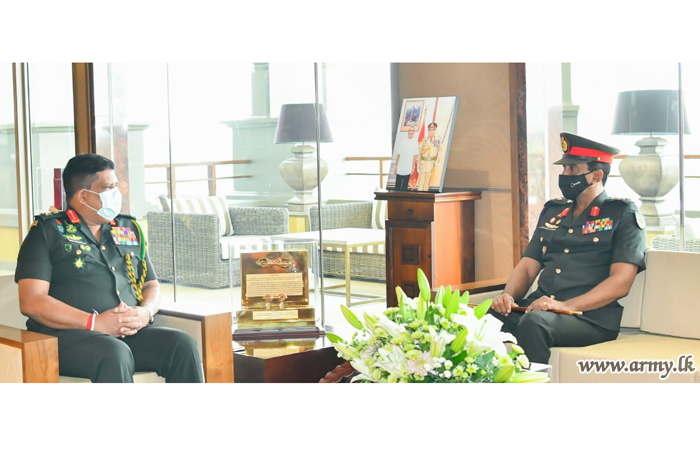 New Chief of Staff Pays His First Formal Courtesy Call on CDS & Commander of the Army 