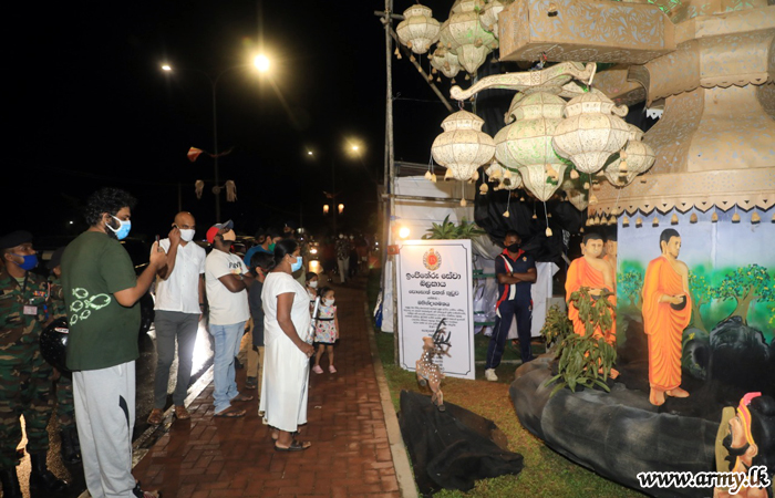 Army 'Aamisa' Pooja for Poson Day Illuminates AHQ Surroundings