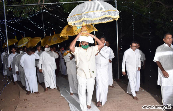 முல்லைத்தீவு படைத் தலைமையகத்தின் ஆண்டு நிறைவை முன்னிட்டு சமய அனுஷ்டான நிகழ்வு