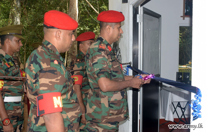 New Gymnasium of 6 Sri Lanka Corps of Military Police Vested in Troops