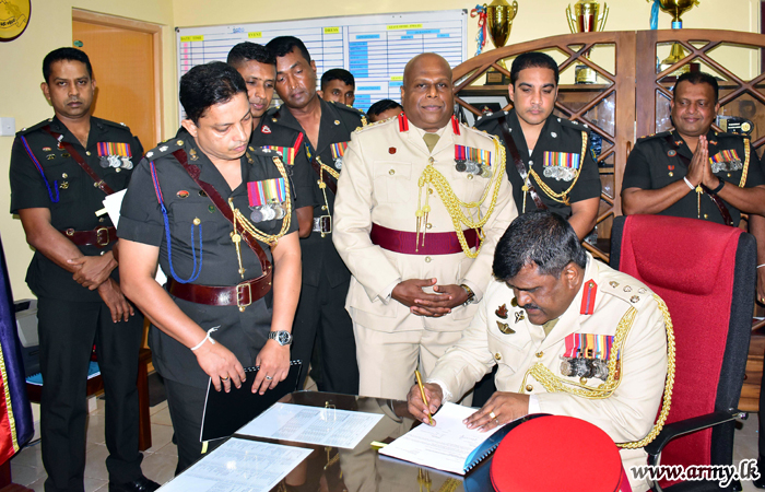 New FMA- East Commander Takes Over Office