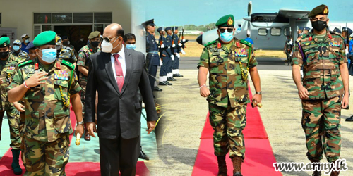 High-Level Security Delegation Reviews Security & COVID-19 Impacts in Jaffna 