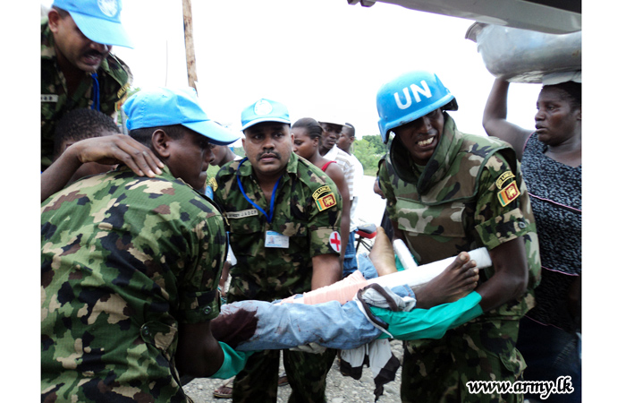 UNMISS Sri Lankan Contingent's SRIMED Team's Life-saving Services in South Sudan Hailed