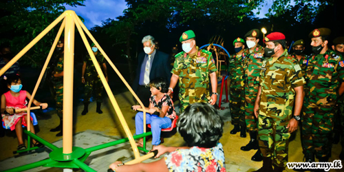 Beautified & Developed Army HQ Surroundings Now Open to the Public